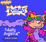 Rats title screen for GameBoy Color